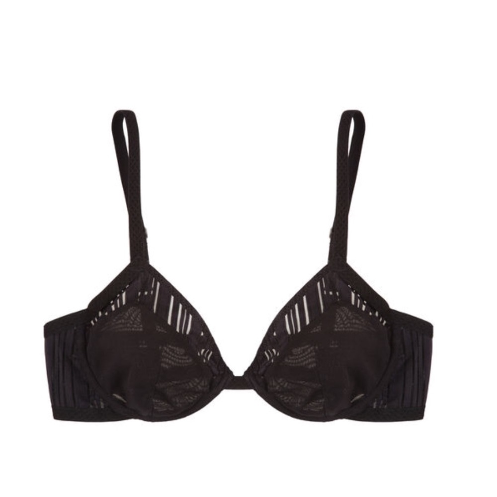 NWOT Black unlined bra - True & Co. 34B